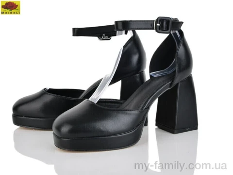 Туфлі штучна шкіра чорний жінки -, Туфлі жіночі оптом