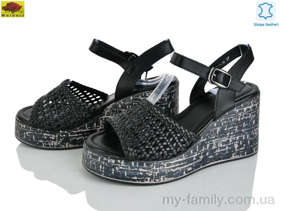 Босоніжки натуральна шкіра чорний жінки -, Жіночі босоніжки оптом