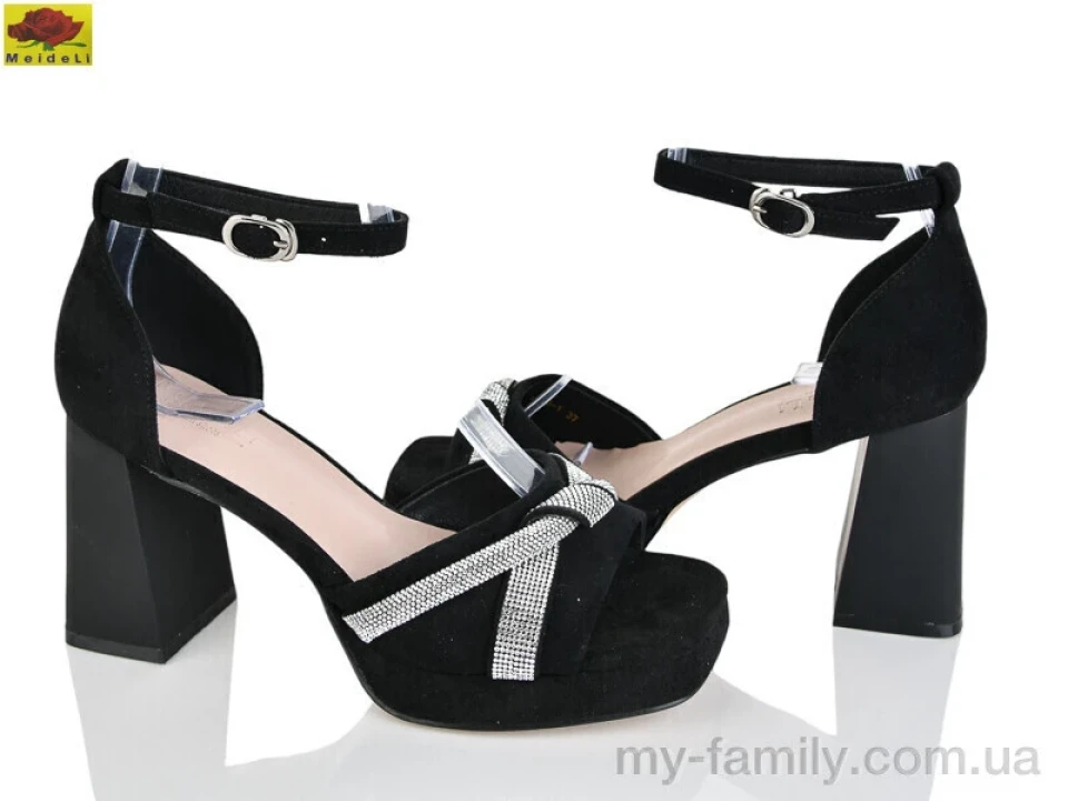 Босоніжки штучна замша чорний жінки -, Жіночі босоніжки оптом