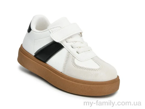 Кросівки штучна шкіра білий діти хлопчик, Дитячі кросівки оптом