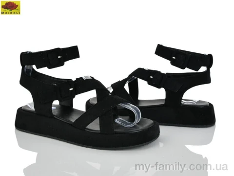 Босоніжки штучна замша чорний жінки -, Жіночі босоніжки оптом