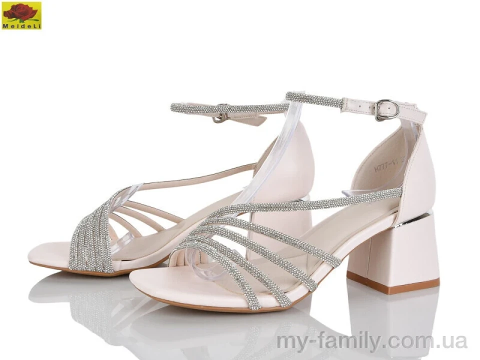 Босоніжки штучна шкіра бежевий жінки -, Жіночі босоніжки оптом