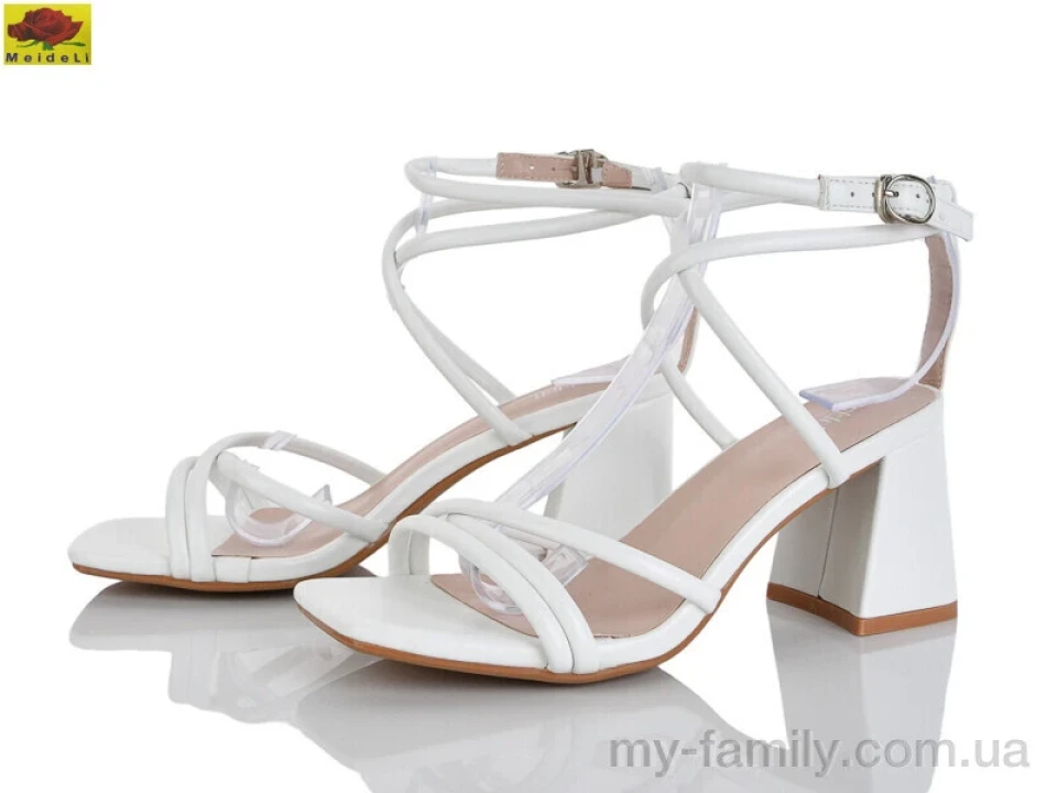 Босоніжки штучна шкіра білий жінки -, Жіночі босоніжки оптом