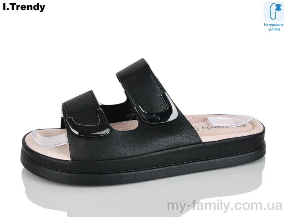 Шльопанці штучна шкіра чорний жінки -, Жіночі шльопанці оптом