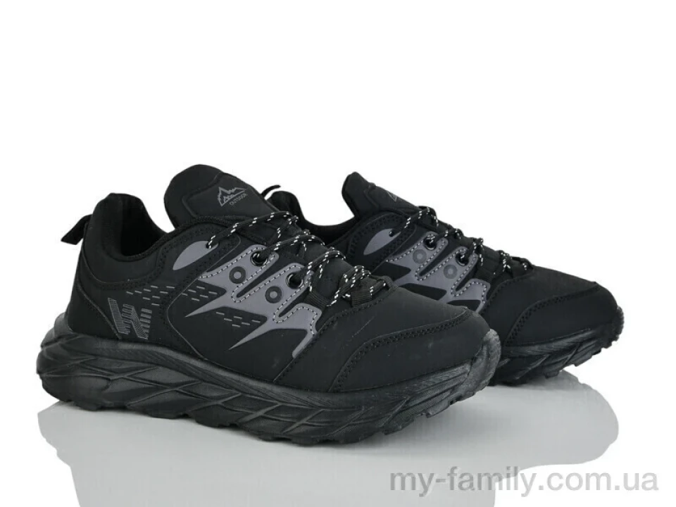 Кросівки штучна шкіра чорний діти унісекс, Дитячі кросівки оптом