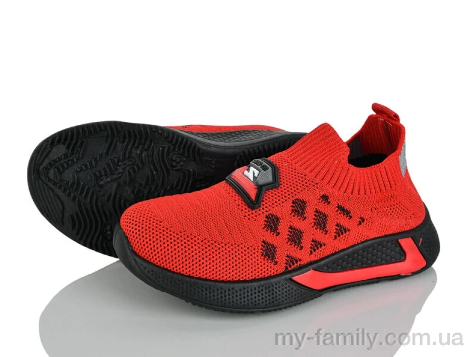 Кросівки текстиль червоний діти унісекс, Дитячі кросівки оптом