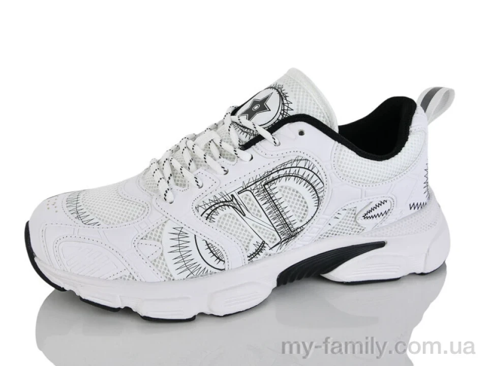 Кросівки штучна шкіра-текстиль білий жінки -, Жіночі кросівки оптом