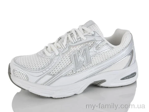 Кросівки штучна шкіра-текстиль білий жінки -, Жіночі кросівки оптом