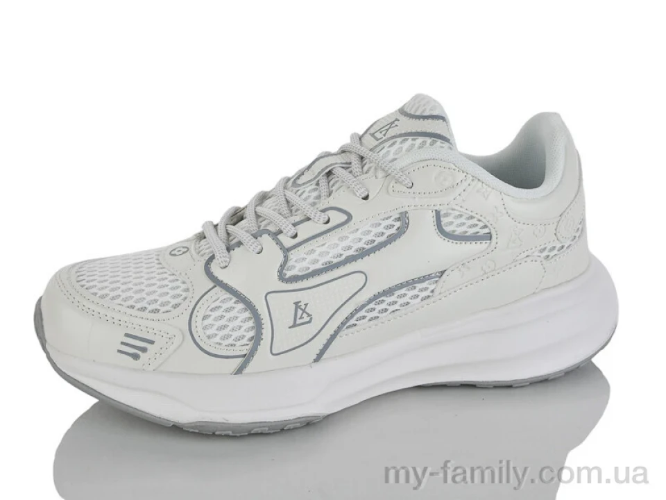 Кросівки штучна шкіра-текстиль бежевий жінки -, Жіночі кросівки оптом