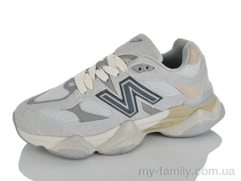 Кросівки штучна замша-текстиль сірий жінки -, Жіночі кросівки оптом