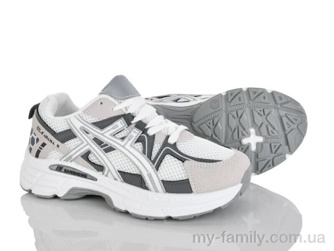 Кросівки штучна шкіра-текстиль білий діти унісекс, Дитячі кросівки оптом