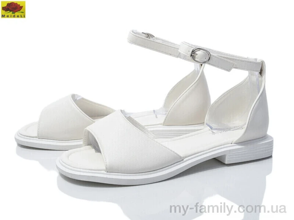 Босоніжки штучна шкіра білий жінки -, Жіночі босоніжки оптом