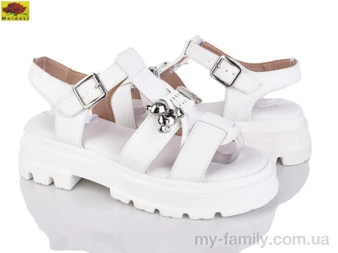 Босоніжки штучна шкіра білий жінки -, Жіночі босоніжки оптом