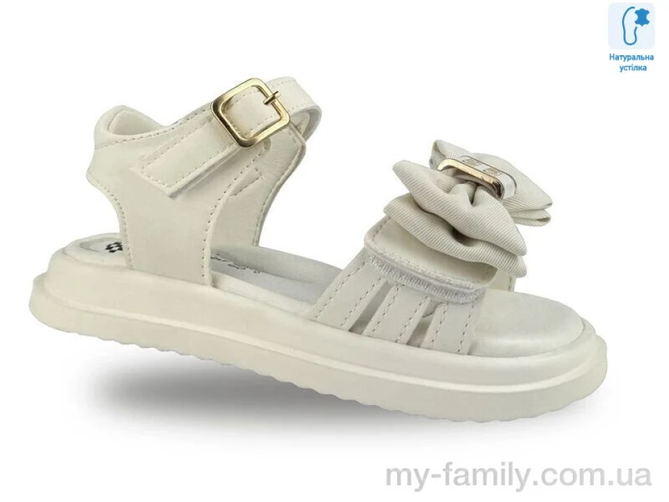 Босоніжки штучна шкіра білий діти дівчинка, Взуття оптом діти
