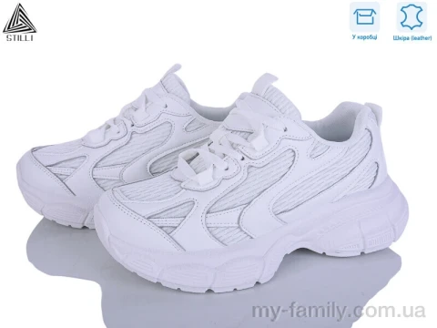 Кросівки натуральна шкіра-текстиль білий жінки -, Жіночі кросівки оптом