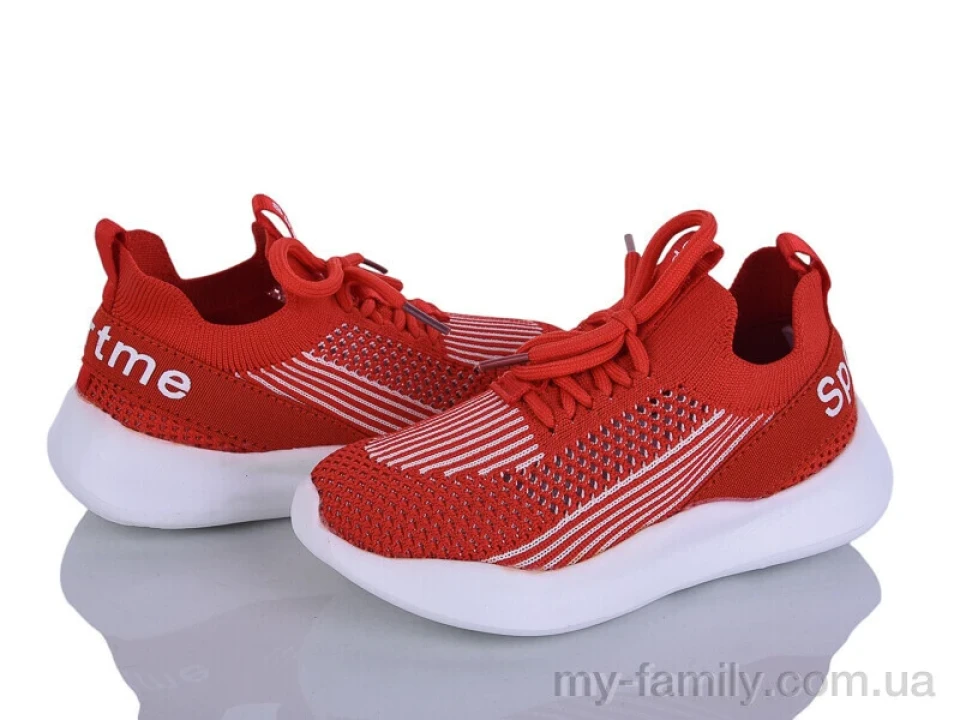 Кросівки текстиль червоний діти унісекс, Дитячі кросівки оптом