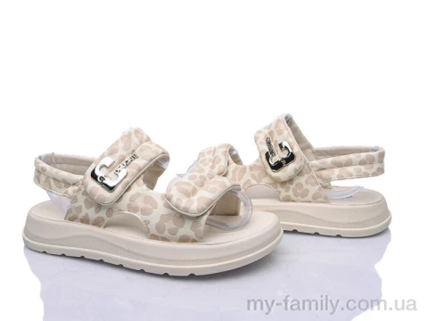 Босоніжки штучна шкіра бежевий діти дівчинка, Взуття оптом діти