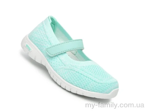 Туфлі текстиль зелений діти дівчинка, Дитячі туфлі оптом