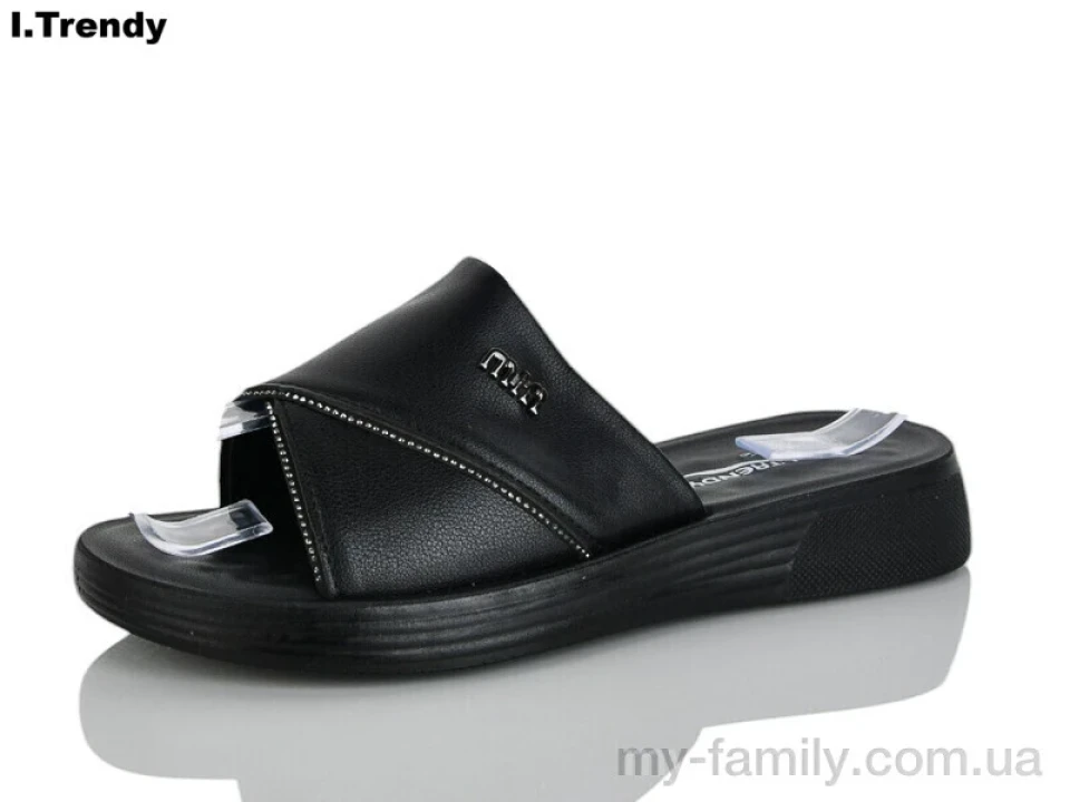 Шльопанці штучна шкіра чорний жінки -, Жіночі шльопанці оптом