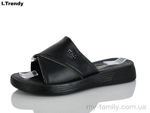 Шльопанці штучна шкіра чорний жінки -, Жіночі шльопанці оптом