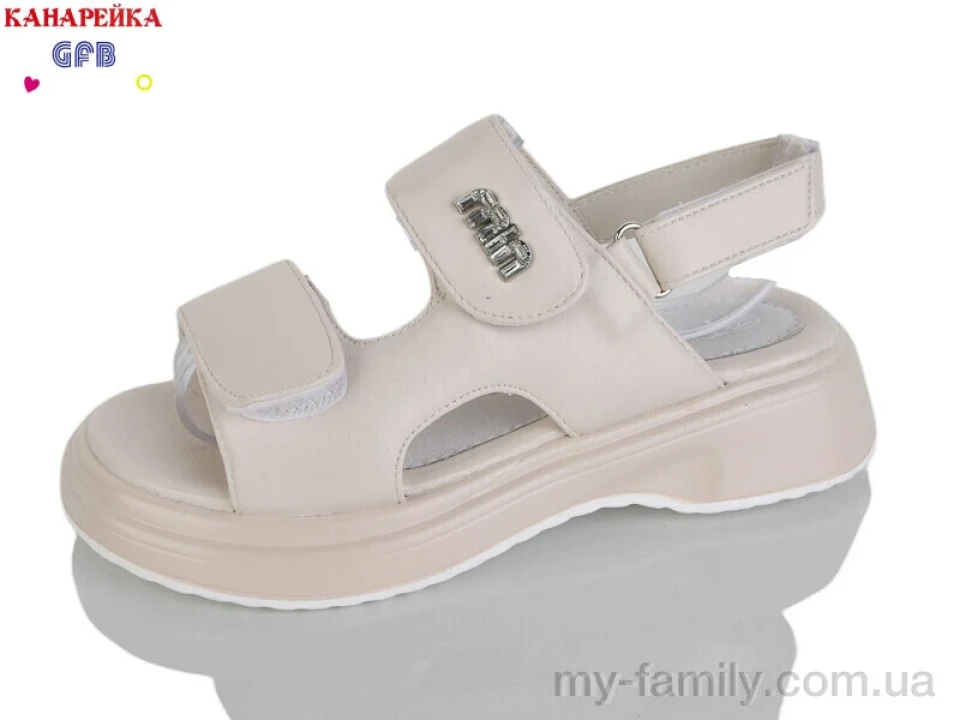 Босоніжки штучна шкіра бежевий діти дівчинка, Взуття оптом діти