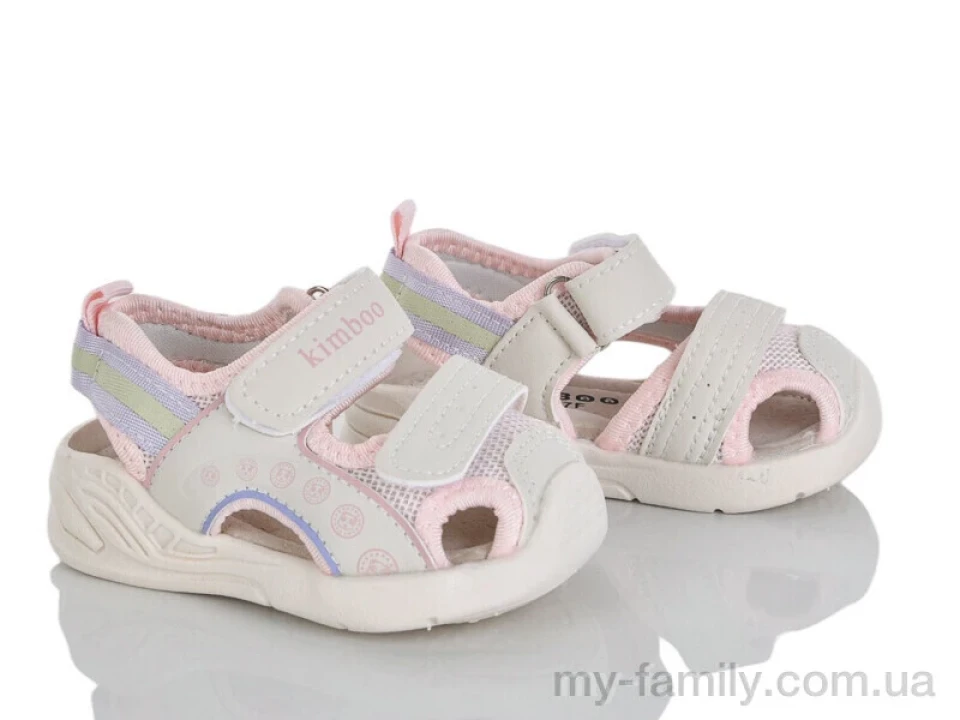 Босоніжки штучна шкіра-текстиль рожевий діти дівчинка, Взуття оптом діти