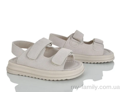 Босоніжки штучна замша бежевий діти дівчинка, Взуття оптом діти