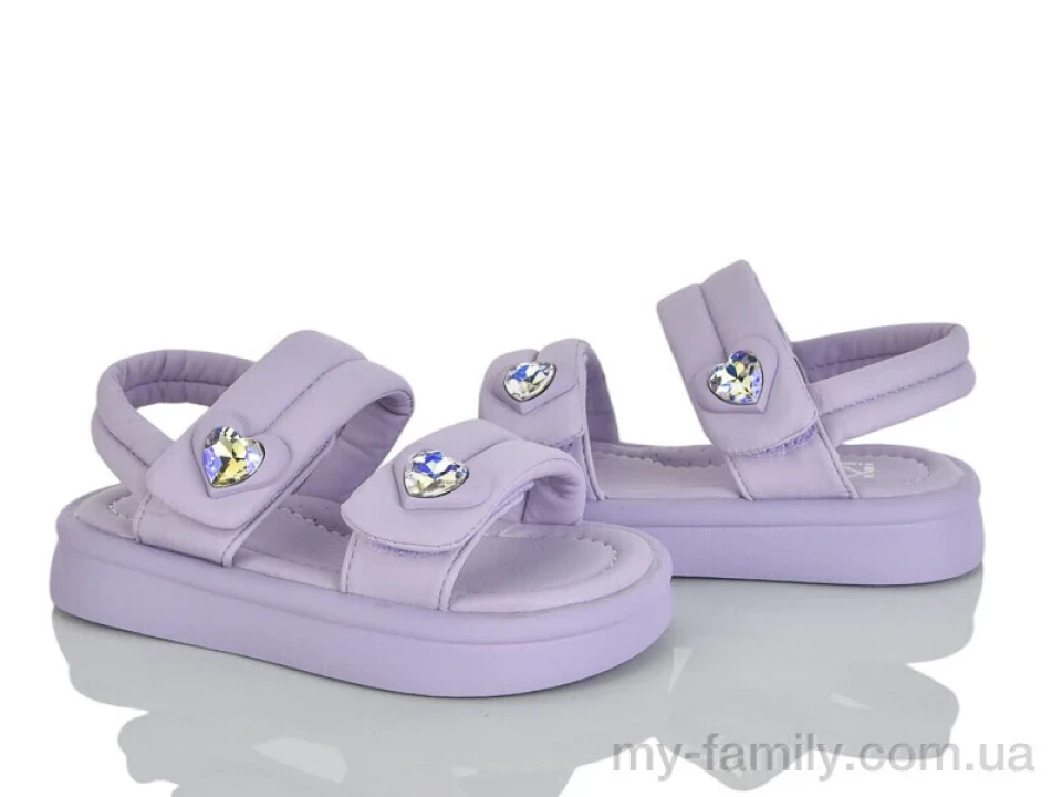 Босоніжки штучна шкіра фіолетовий діти дівчинка, Взуття оптом діти
