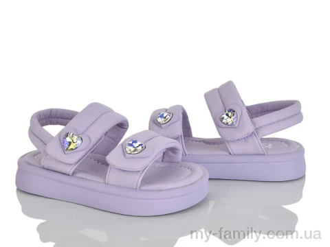 Босоніжки штучна шкіра фіолетовий діти дівчинка, Взуття оптом діти