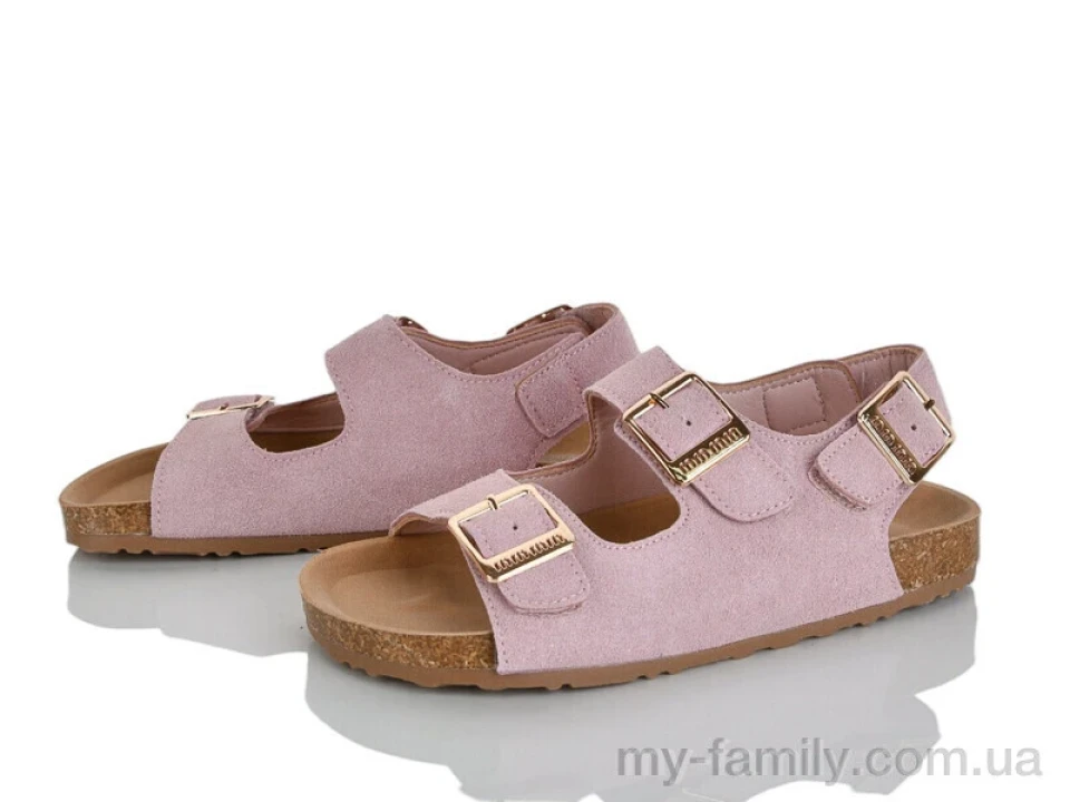 Босоніжки штучна замша рожевий діти дівчинка, Взуття оптом діти