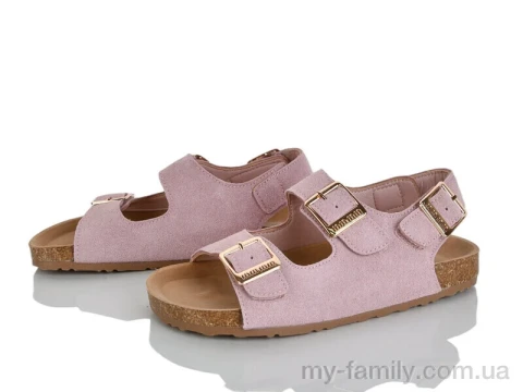 Босоніжки штучна замша рожевий діти дівчинка, Взуття оптом діти