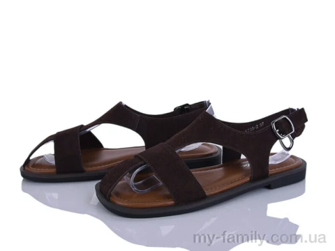 Босоніжки штучна замша коричневий жінки -, Жіночі босоніжки оптом