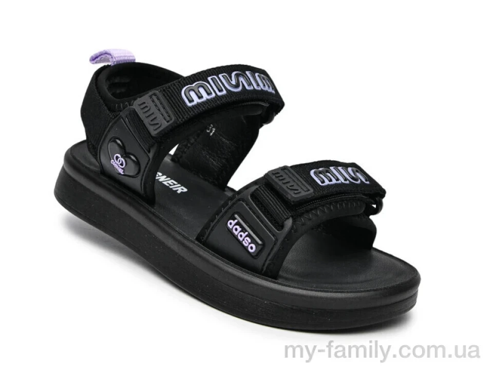 Босоніжки текстиль чорний діти дівчинка, Взуття оптом діти