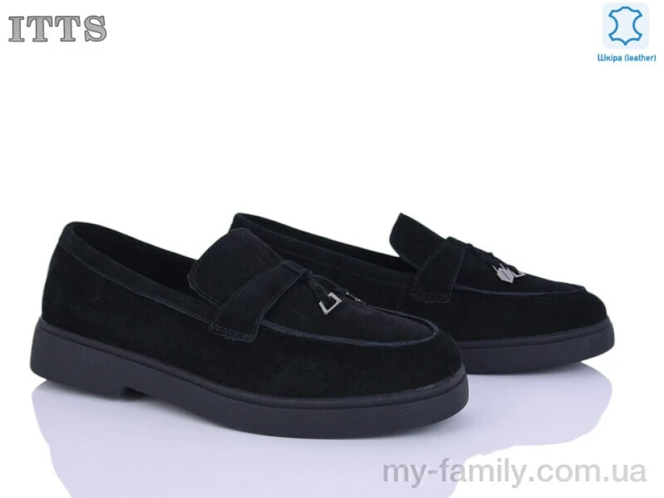 Туфлі натуральна замша чорний жінки -, Туфлі жіночі оптом