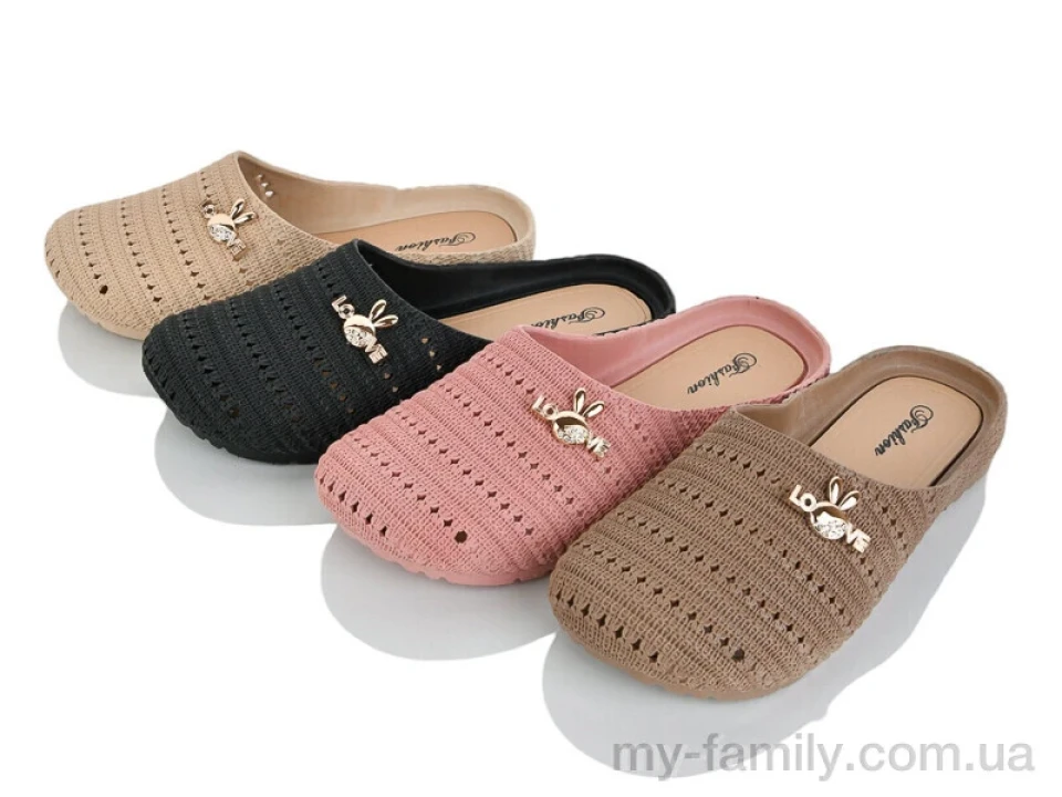 Шльопанці пвх мікс жінки -, Жіночі шльопанці оптом