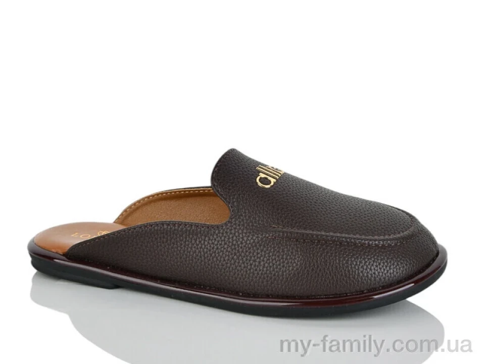 Шльопанці штучна шкіра коричневий жінки -, Жіночі шльопанці оптом