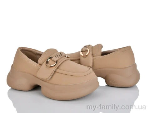 Туфлі штучна шкіра коричневий діти дівчинка, Дитячі туфлі оптом