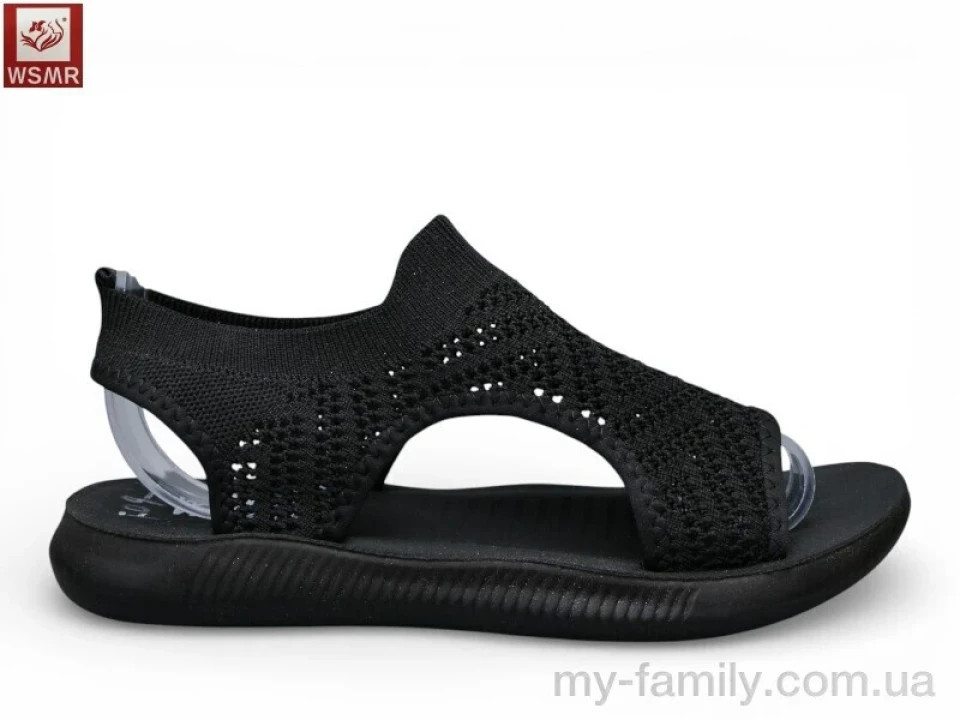 Босоніжки текстиль чорний жінки -, Жіночі босоніжки оптом