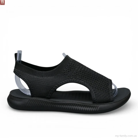 Босоніжки текстиль чорний жінки -, Жіночі босоніжки оптом