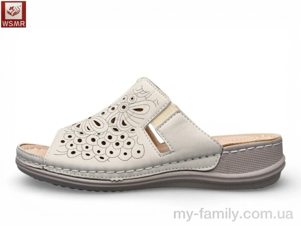 Шльопанці штучна шкіра бежевий жінки -, Жіночі шльопанці оптом
