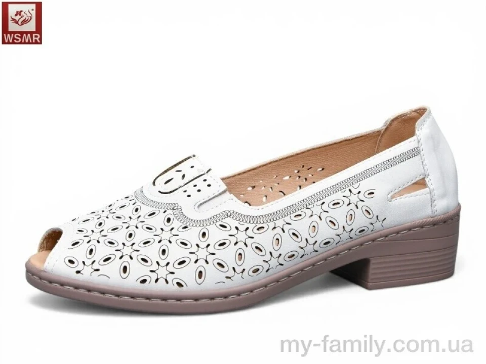 Туфлі штучна шкіра білий жінки -, Туфлі жіночі оптом