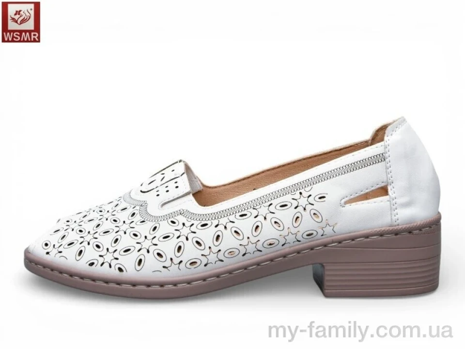 Туфлі штучна шкіра білий жінки -, Туфлі жіночі оптом