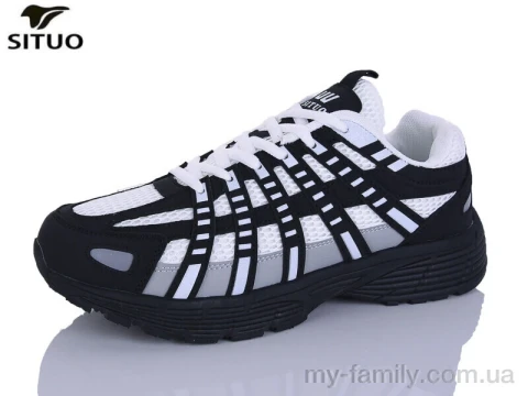 Кросівки штучна шкіра-текстиль чорний чоловіки -, Чоловічі кросівки оптом