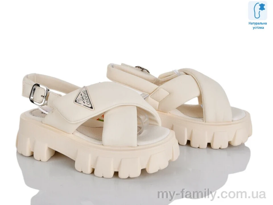 Босоніжки штучна шкіра бежевий діти дівчинка, Взуття оптом діти