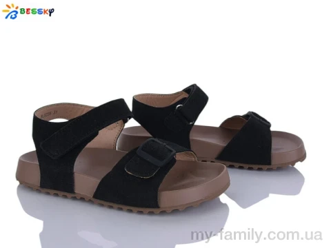 Босоніжки штучна замша чорний діти унісекс, Взуття оптом діти