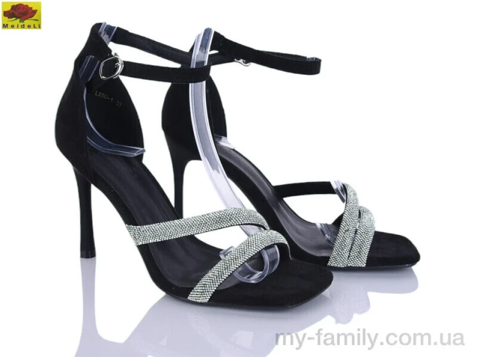 Босоніжки штучна замша чорний жінки -, Жіночі босоніжки оптом