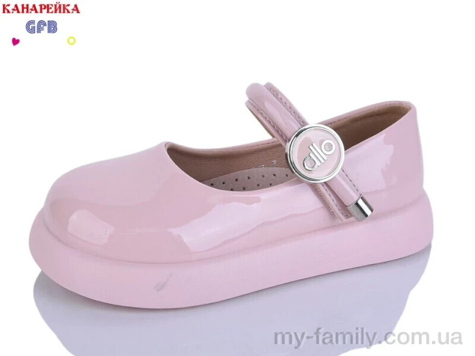 Туфлі штучний лак рожевий діти дівчинка, Дитячі туфлі оптом