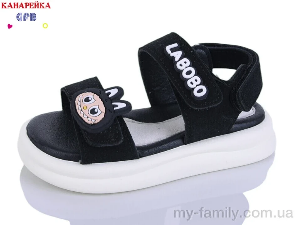 Босоніжки штучна замша чорний діти дівчинка, Взуття оптом діти