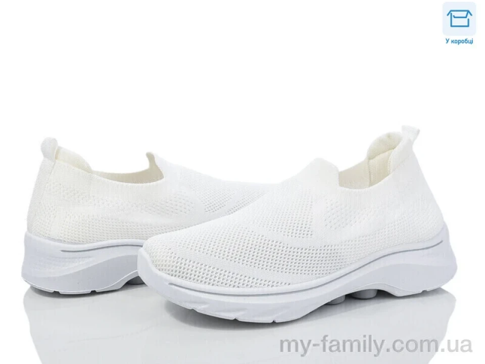 Кросівки текстиль білий жінки -, Жіночі кросівки оптом