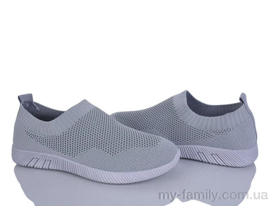 Кросівки текстиль сірий жінки -, Жіночі кросівки оптом
